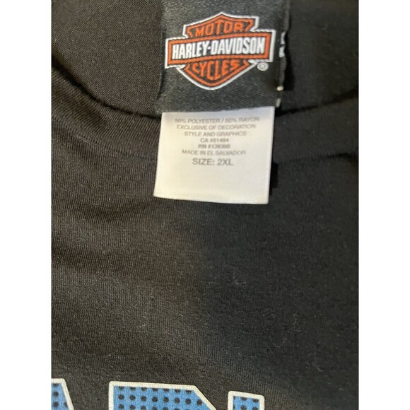 Harley Davidson Lynchburg Tennessee Men’s Shirt Size 2XL - Picture 8 of 10